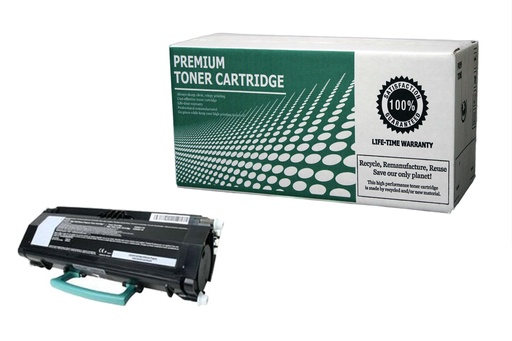 [LXE260AL] Remanufactured Toner Cartridge LXE260AL Replacement for Lexmark E260A11A Used for Lexmark E260 E360 E460 E260DN E360D E360DN E460DN Series Black 3,500