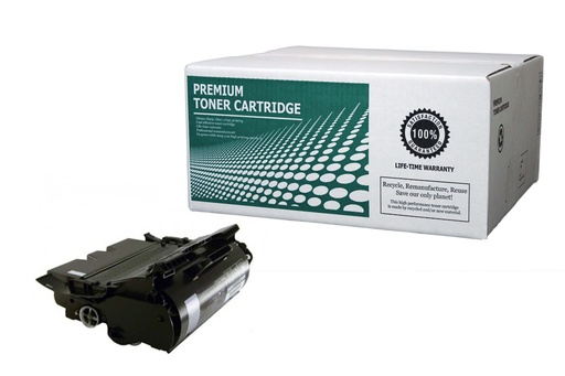 [LX64035] Remanufactured Toner Cartridge LX64035 Replacement for Lexmark 64015HA Used for Lexmark T640 T642 T644 Series Black 21000