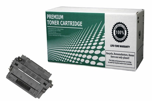 [HP55X-MICR] Remanufactured HP HP55X MICR Toner CE255X -  HP LaserJet Enterprise 500 MFP M525dn HP LaserJet Enterprise 500 MFP M525f HP LaserJet Enterprise Flow MFP M525C HP LaserJet Enterprise P3015 HP LaserJet Enterprise P3015d HP LaserJet Enterprise P3015dn HP LaserJet Enterprise