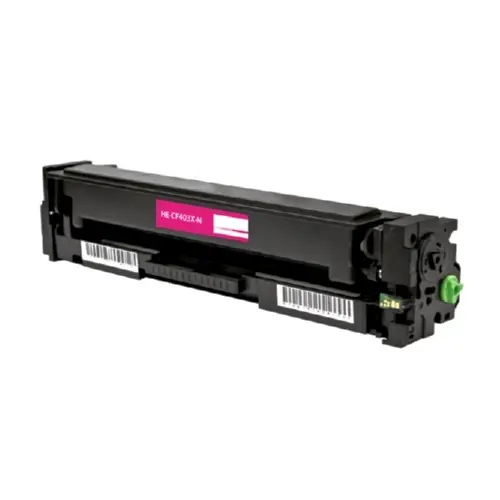 [HPCF403X] Remanufactured Magenta Toner Cartridge HPCF403X Replacement for HP CF403X Used for HP Laserjet M252 M277 Series Magenta 2,300