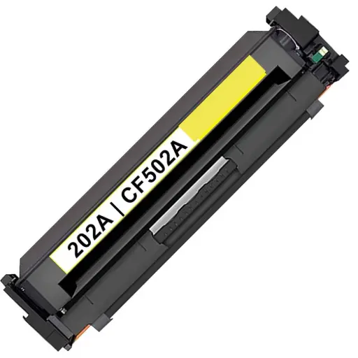 [SHPCF502A] Compatible SHPCF502A Yellow Toner Cartridge for HP Color LaserJet Pro M254 M280 M281 Series Printers CF502A Yield 1,300