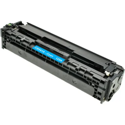 [SHPCB541A] Compatible Cyan Toner Cartridge SHPCB541A Replacement for CB541A 125A Used for HP Color LaserJet CP1215/1515/1518 CM1312 Series Printers Yield 1.4K